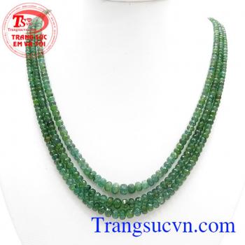 Chuỗi Emerald Tự Nhiên May Mắn