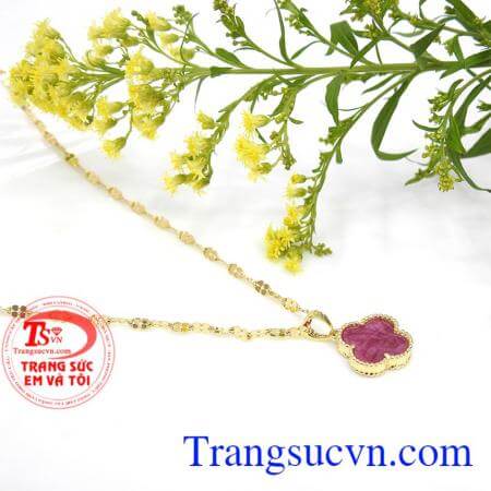 Sản phẩm Ruby thiên nhiên, giao hàng nhanh trên toàn quốc,Mặt dây chuyền ruby may mắn