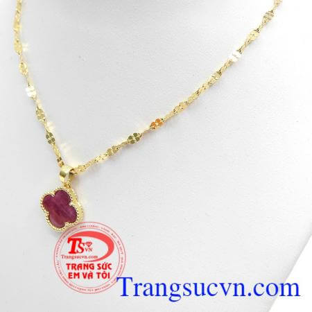 là bộ sản phẩm được bán chạy nhất,Bộ dây Ruby cỏ may mắn