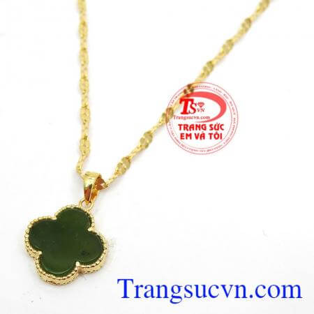 Bộ trang sức cỏ 4 lá