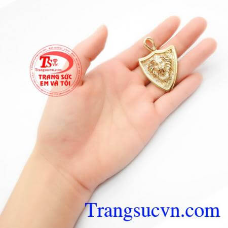 Mặt dây vàng 10k sắc nét tinh xảo