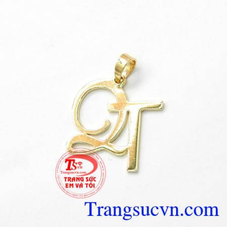 Mặt dây chuyền chữ chất lượng cao thương hiệu uy tín, giao hàng toàn quốc
