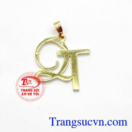 Mặt Dây Chữ QT Phong Cách