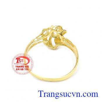 Nhẫn Nữ Vàng tây sang trọng