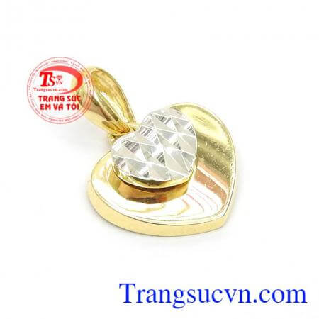 Mặt dây chuyền vàng tây,Mặt Dây Chuyền Vàng Hàn Quốc