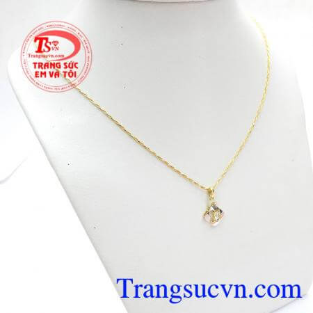 Bộ dây chuyền nữ,Bộ dây chuyền kết hợp độc đáo mang đến nét dịu dàng và sang trọng cho người đeo