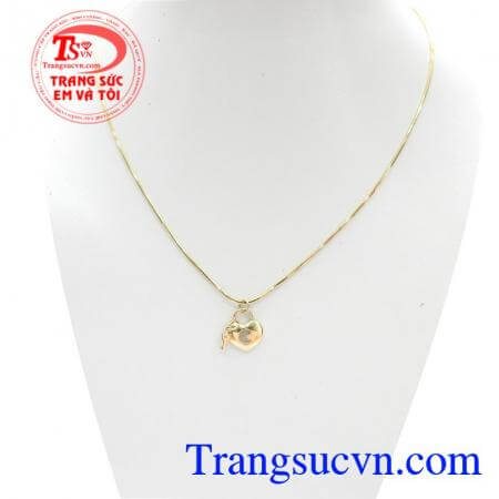 Bộ Dây Chuyền Chìa Khóa Trái Tim,Bộ Dây Chuyền Chìa Khóa Trái Tim