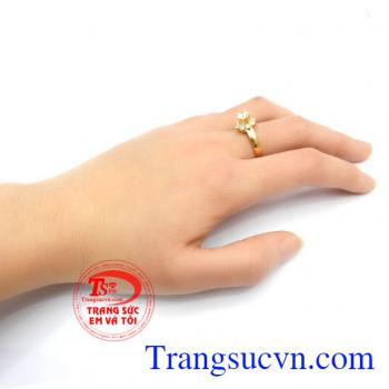 Nhẫn Nữ Kim Cương Đẳng Cấp