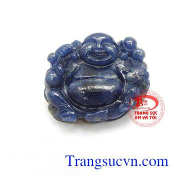 Mặt dây Sapphire phật di lặc đẹp