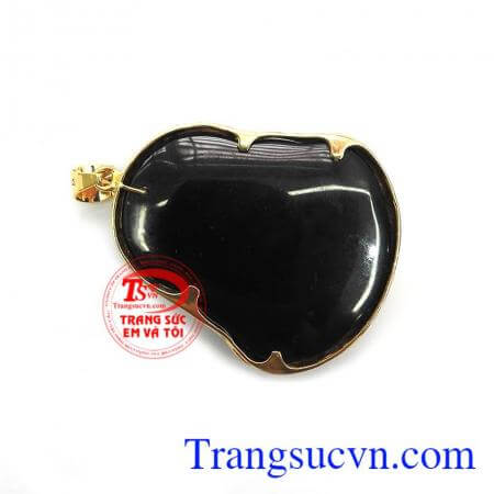 Mặt dây chuyền nam chạm khắc bọc vàng 14k sáng bóng đảm bảo chất lượng hợp thời trang, sang trọng và phong thủy