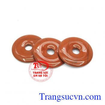 Mặt ngọc đồng tiền Jasper