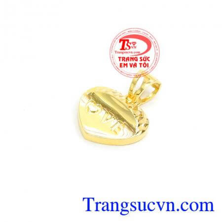 Mặt Dây Trái Tim Nhỏ Xinh chế tác kiểu dáng mới lạ độc đáo,Mặt Dây Trái Tim Nhỏ Xinh