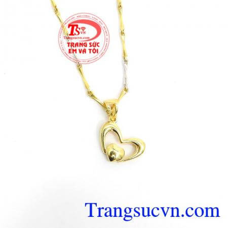 Mặt Dây Trái Tim Trang Nhã