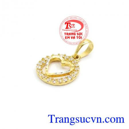 mặt dây chuyền chế tác đẹp, phù hợp nhiều kiểu dáng dây chuyền khác nhau,Mặt Dây Chuyền Nữ Tươi Đẹp