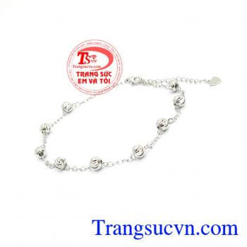 Lắc Chân Nhập Khẩu Bền Đẹp vàng 18k