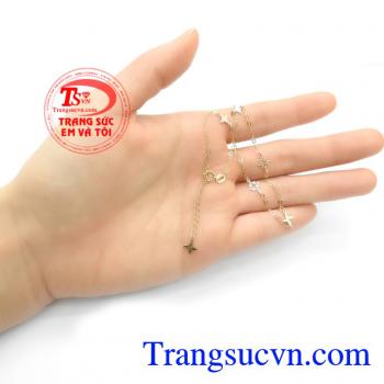 Lắc Chân Ý Sang Trọng Tinh Tế