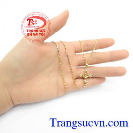 Bộ Dây Chuyền Mặt Dây Thánh Giá