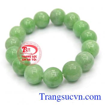 Chuỗi tay ngọc jadeite 11mm