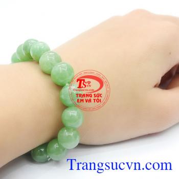 Sản phẩm chuỗi tay ngọc cẩm thạch bền đẹp, hợp phong thủy. Chuỗi hạt tay ngọc.