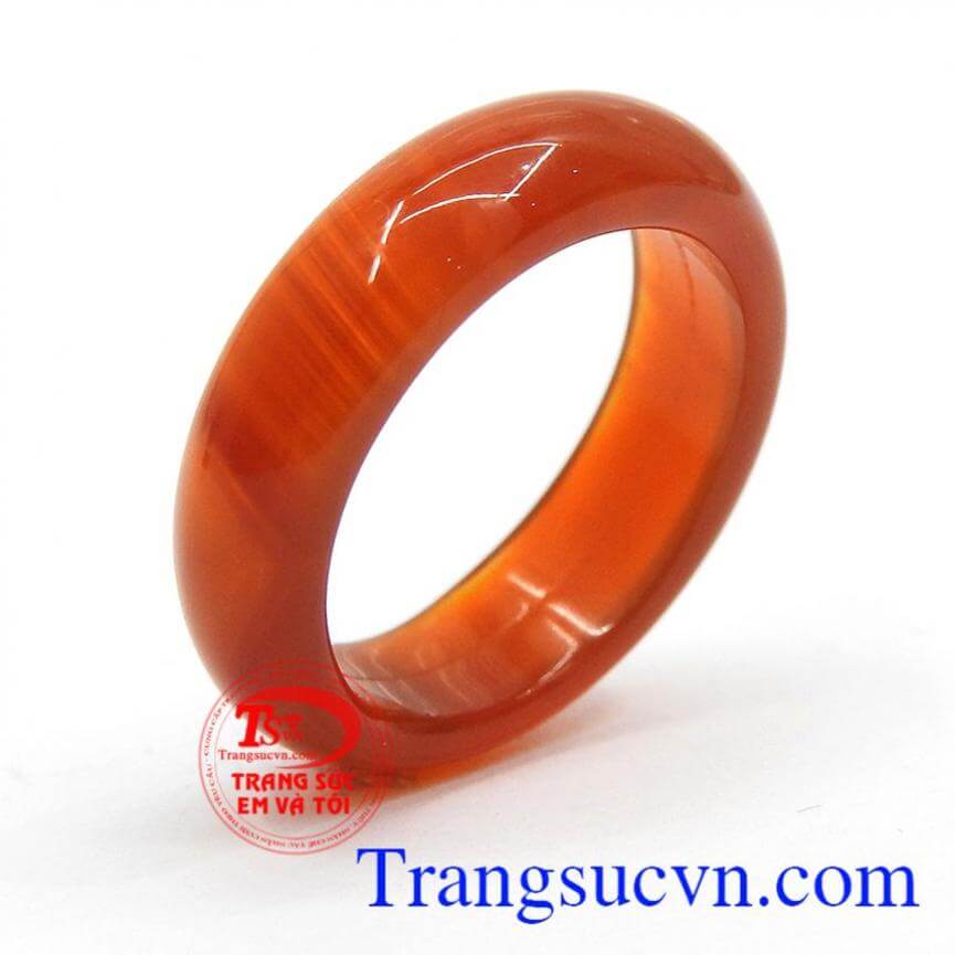 Nhẫn mã não thiên nhiên