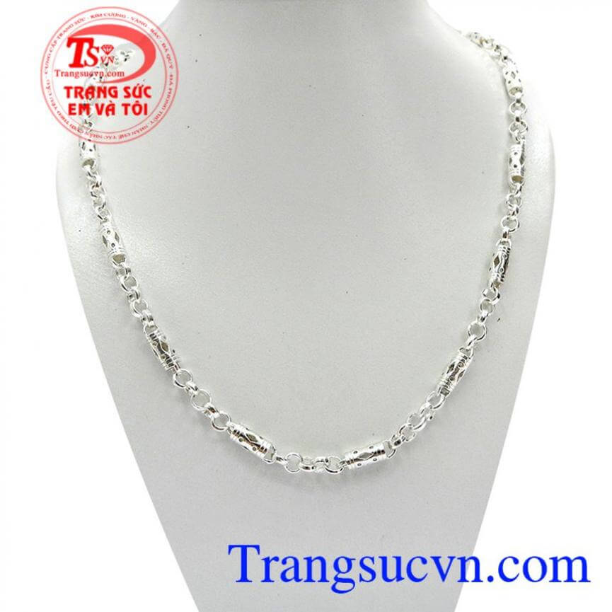 Dây Chuyền Bạc Thời Trang Mới