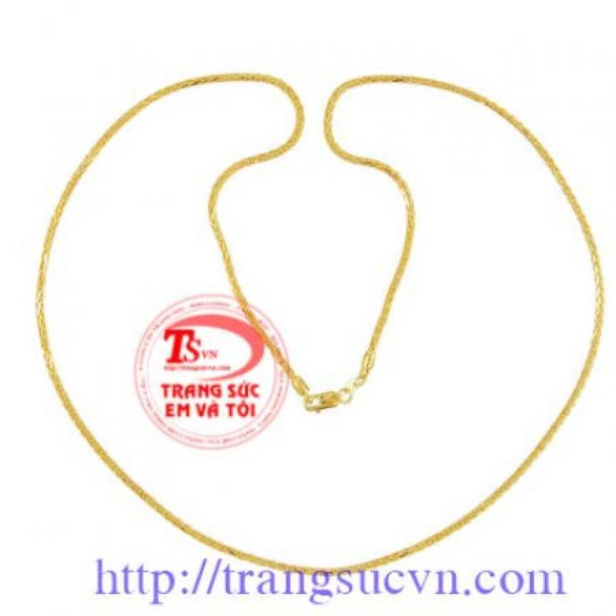 Dây chuyền vàng tặng bạn