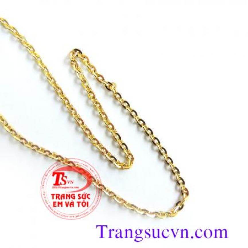 Dây chuyền vàng tây 10k tinh tế
