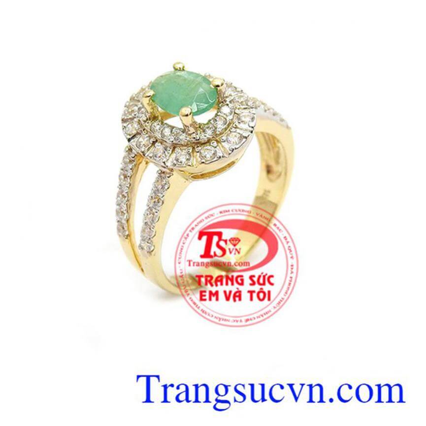 Nhân nữ emerald thiên nhiên duyên dáng