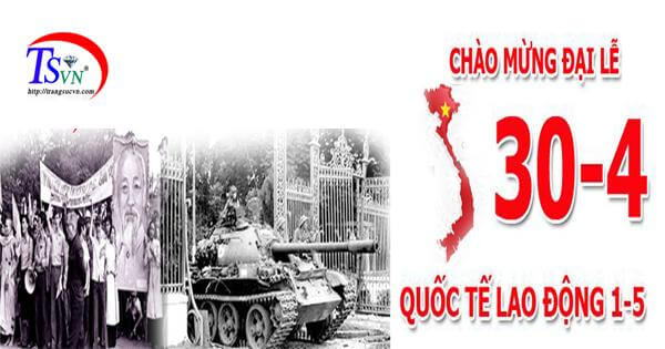 Chào mừng ngày 30-04 và 01-05/2015