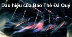 Dấu hiệu của Bao Thể Đá Quý