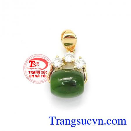 Mặt Dây Chuyền Ngọc Bích Mới kiểu dáng tinh xảo,Mặt Dây Chuyền Ngọc Bích Mới