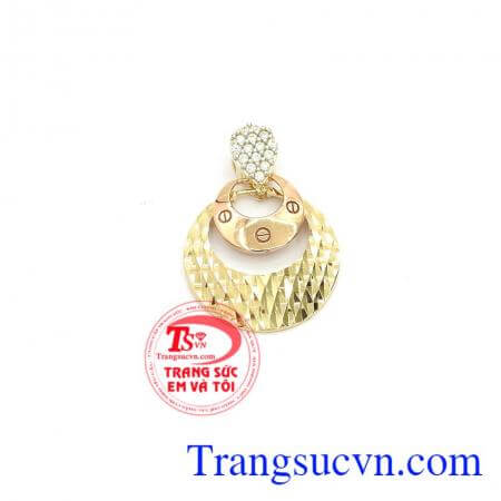 Mặt dây chuyền 18k sang trọng