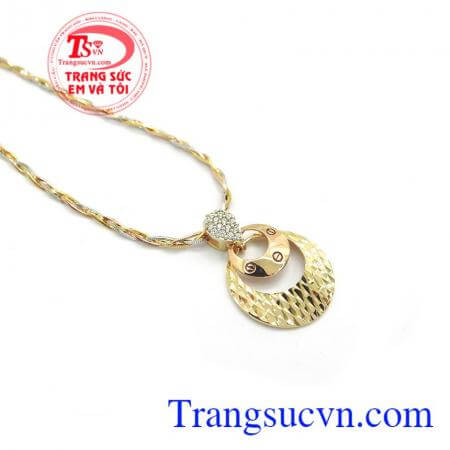 Mặt dây chuyền 18k sang trọng