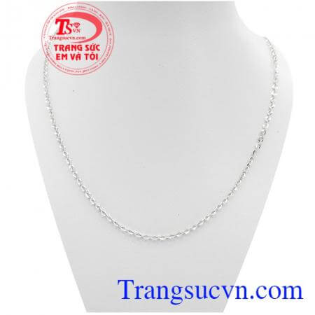 Dây chuyền vàng 18k đẹp là sản phẩm dây chuyền nữ, món quà ý nghĩa dành tặng cho phái nữ.
