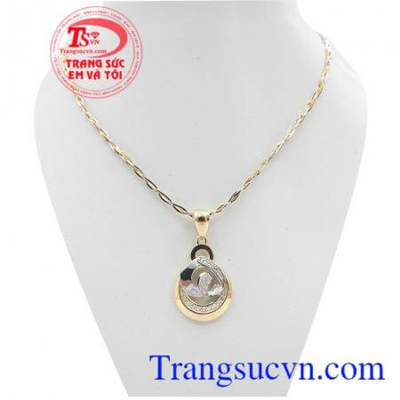 Bộ dây chuyền 18k tinh tế