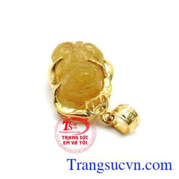 Mặt dây tì hưu mệnh kim