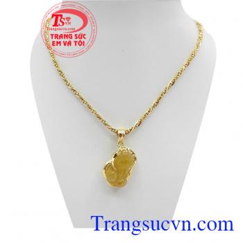 Thích hợp làm quà tặng cho người thân và bạn bè,Mặt dây tì hưu mệnh kim