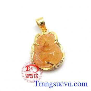 Mặt dây hồ ly duyên dáng là sản phẩm được chế tác từ thạch anh thiên nhiên mang lại nhiều măy mắn về tình duyên và hạnh phúc,Mặt dây hồ ly duyên dáng