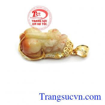 Mặt dây tì hưu chiêu tài lộc