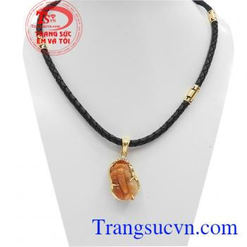 Mặt Tỳ Hưu Bọc Vàng