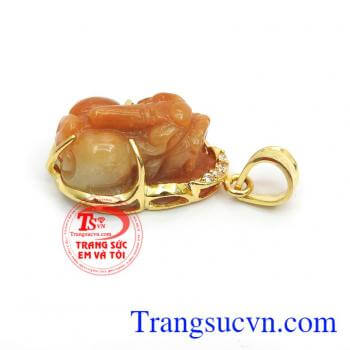 Mặt dây tì hưu công danh