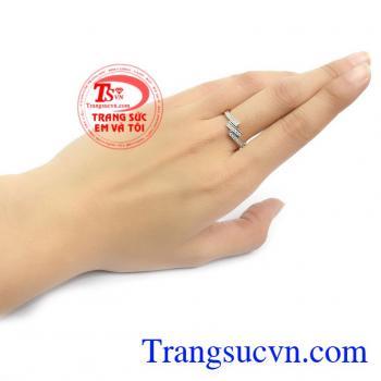 Nhẫn nữ vàng tây dành cho phái đẹp phù hợp làm quà tặng sinh nhật hoặc trong các dịp ý nghĩa
