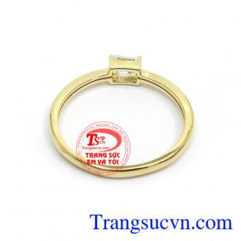 Nhẫn nữ vàng tây uy tín, chất lượng, giao hàng toàn quốc
