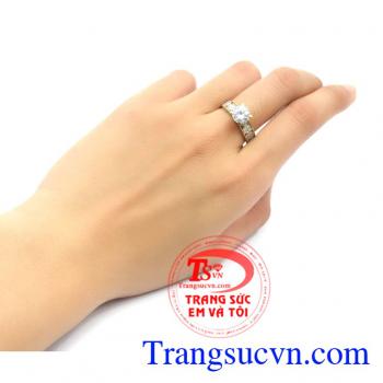 Nhẫn Nữ Vàng tây đẹp
