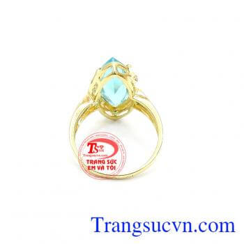 Nhẫn nữ vàng tây dành cho phái đẹp phù hợp làm quà tặng sinh nhật hoặc trong các dịp ý nghĩa