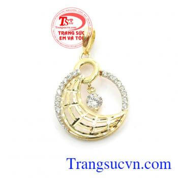 Mặt dây mặt trăng đẹp là sản phẩm sản xuất theo công nghệ mới của Hàn Quốc,Mặt dây mặt trăng đẹp