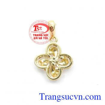 Mặt dây vàng tây xinh xắn bảo hành 6 tháng, giao hàng nhanh trên toàn quốc,Mặt dây vàng tây xinh xắn