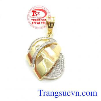Mặt dây chuyền vàng sang trọng là sản phẩm nhập khẩu từ Hàn Quốc, sản phẩm sang trọng, thiết kế tinh tế,Mặt dây chuyền vàng sang trọng