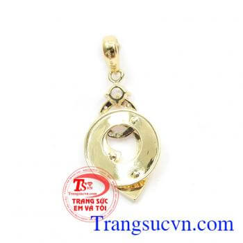 Mặt dây vàng đẹp quý phái bảo hành 6 tháng, giao hàng nhanh trên toàn quốc,Mặt dây vàng đẹp quý phái