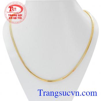 Dây chuyền Italy phong cách là sản phẩm sản xuất theo công nghệ mới của Ý, kiểu dáng sang trọng, thiết kế tinh tế